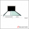 Nicchia Doccia PSCQuick - Dim: 130 cm con Porta Scorrevole in Cristallo Trasparente - Reversibile