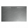 Piatto Doccia 80x120xh3 cm Cemento Effetto Pietra| In Composto di Resina e Minerali |H 3 cm