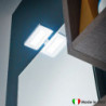 Lampada Led COMPAB - Made In Italy - Attacco A Telaio - Dim. 11,5 cm - 3.5 W - 230 Volt - Risparmio Energetico |