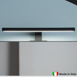 Lampada Led COMPAB - Made In Italy - Nero Opaco - Dim. 30 cm - 4.9 W - 230 Volt - Risparmio Energetico Classe A |