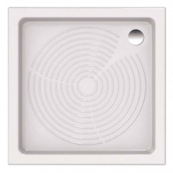Piatto Doccia Quadrato| 90x90xh 11,5 cm| Bianco in Ceramica