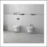 WC Sospeso GRACE | Sedile Termoindurente Soft Close| Ceramica | Colore Bianco