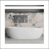 Lavabo d'Appoggio Slim 60x40x15 cm - Ceramica Bianco