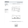 Vasca Freestanding Epoca - Treesse - 170x80xH72 CM - BIANCA