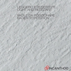 Piatto Doccia Bianco 70x90xh2,5 cm ECO Antiscivolo Rettangolare - Piletta di Scarico Inclusa