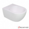 Sanitari Sospesi LIKE | WC + Bidet Sospesi | in Ceramica Chiusura Vaso Soft Close Ammortizzata