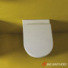 Vaso Wc a Terra FLUT - Filo Muro - Sistema di Scarico Smart Clean - Chiusura Vaso Soft Close Ammortizzata