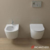 Vaso Wc Sospeso LIKE - Filo Muro - Sistema di Scarico Smart Clean - Design Elegante