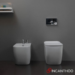 Vaso WC BRIO - Filo Muro a Terra con Sistema di Scarico Smart Clean