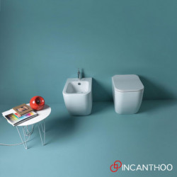 Vaso WC BRIO - Filo Muro a Terra con Sistema di Scarico Smart Clean